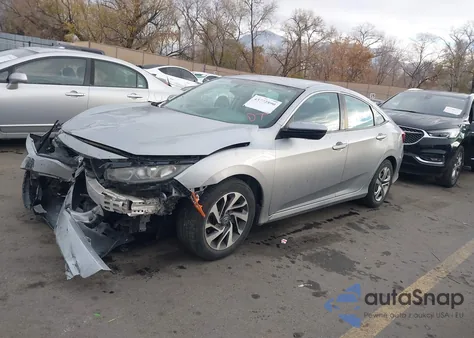 2016 Honda Civic Lx из США, поврежденный, VIN 2HGFC2F56GH504446